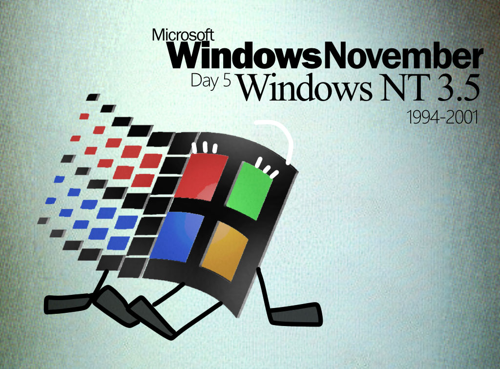 Windows November Day 5 - Windows NT 3.5 by Mohamadou-WinXP on DeviantArt
