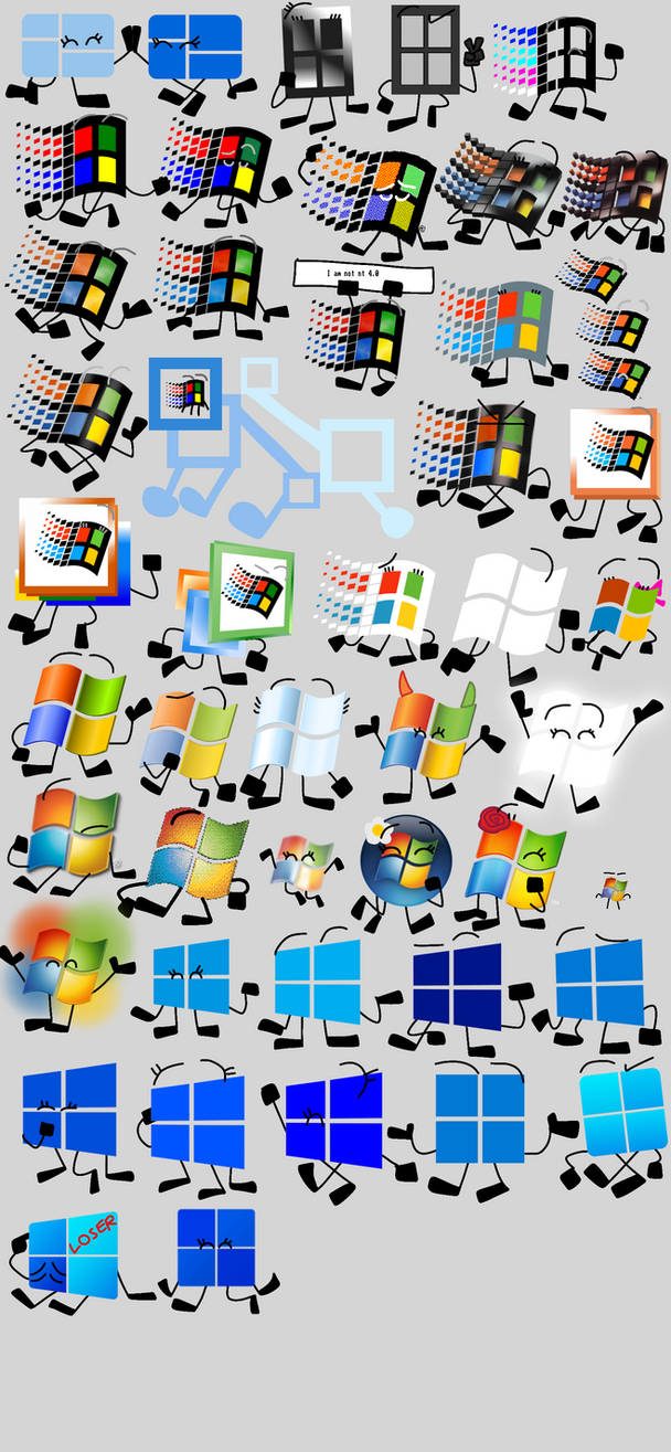 All Windows Graphics Os All Windows OS by Mohamadou-WinXP on DeviantArt