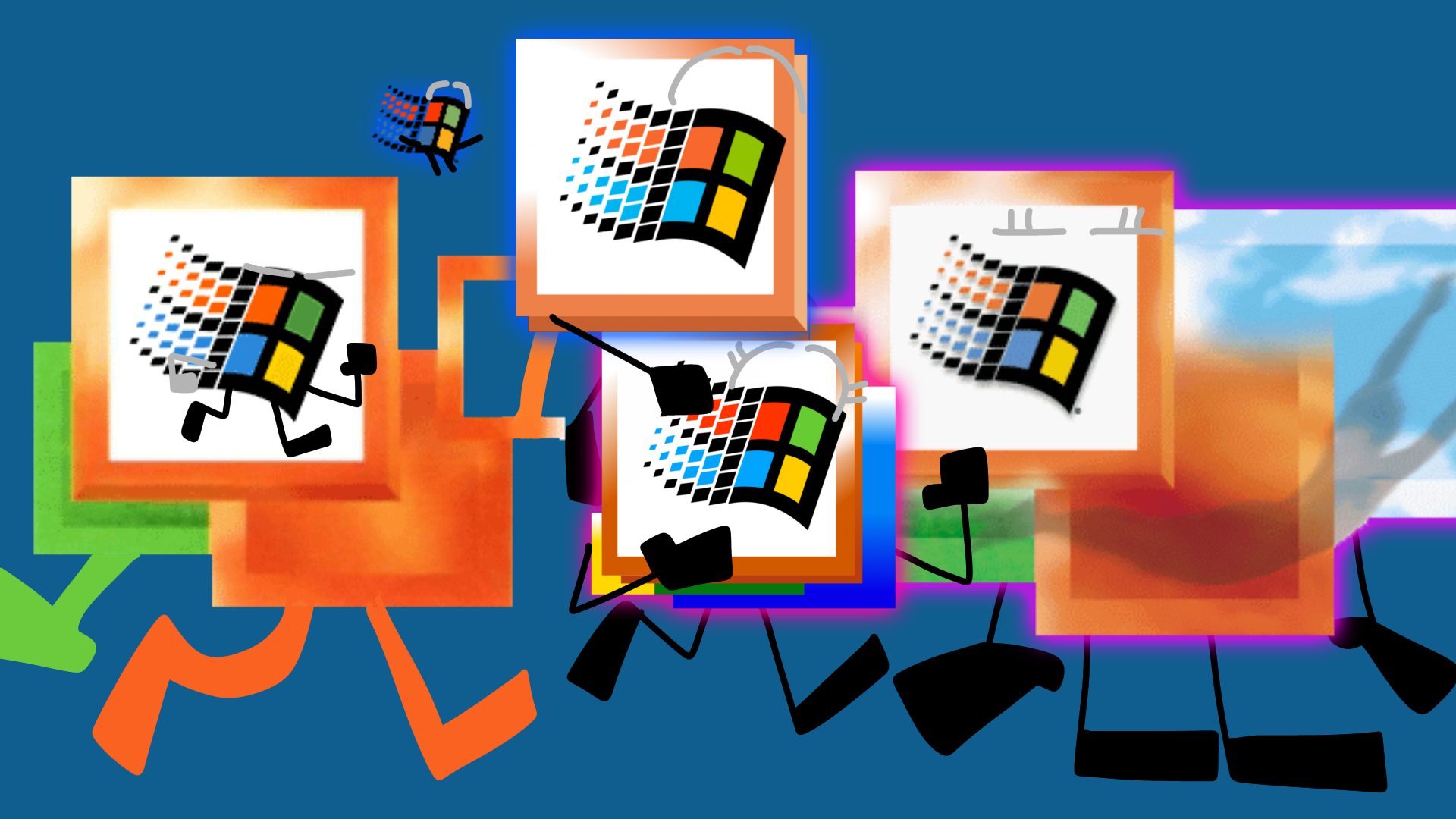 Windows 2000 Deviantart The Windows 2000 Crew by Mohamadou-WinXP on DeviantArt