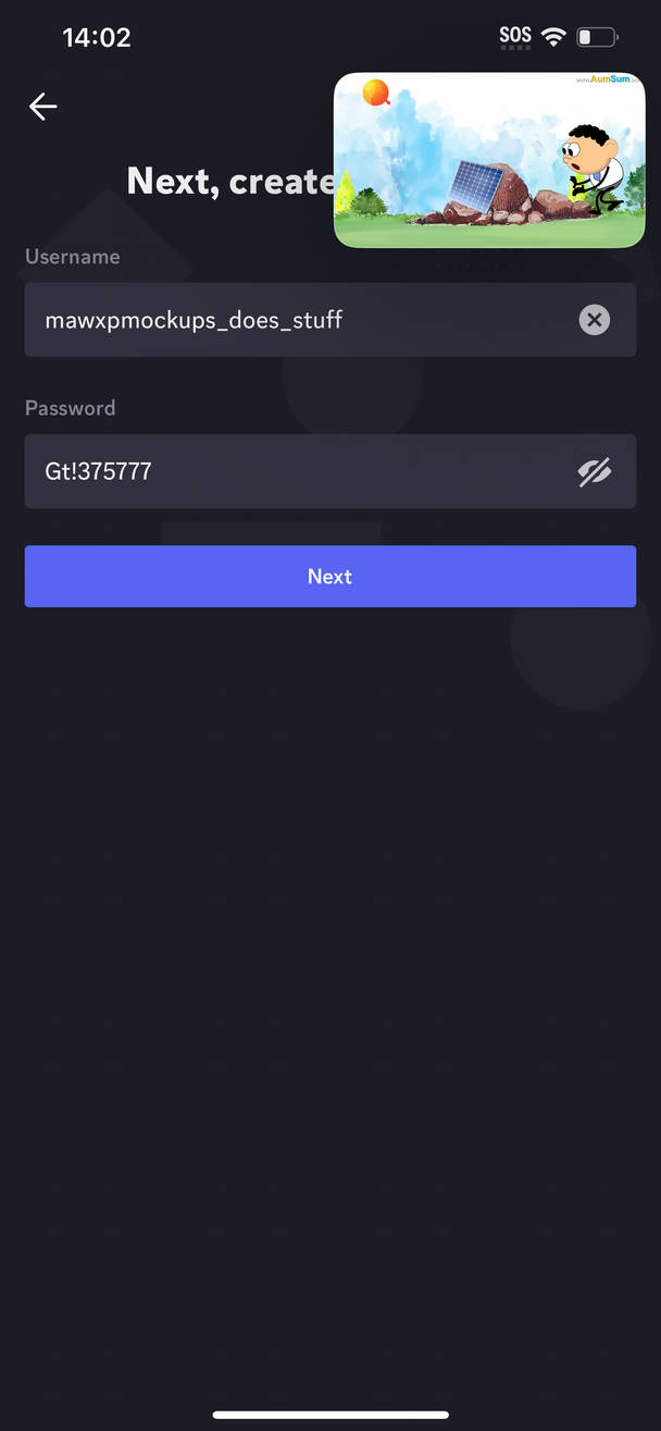 My discord password code! by Mohamadou-WinXP on DeviantArt