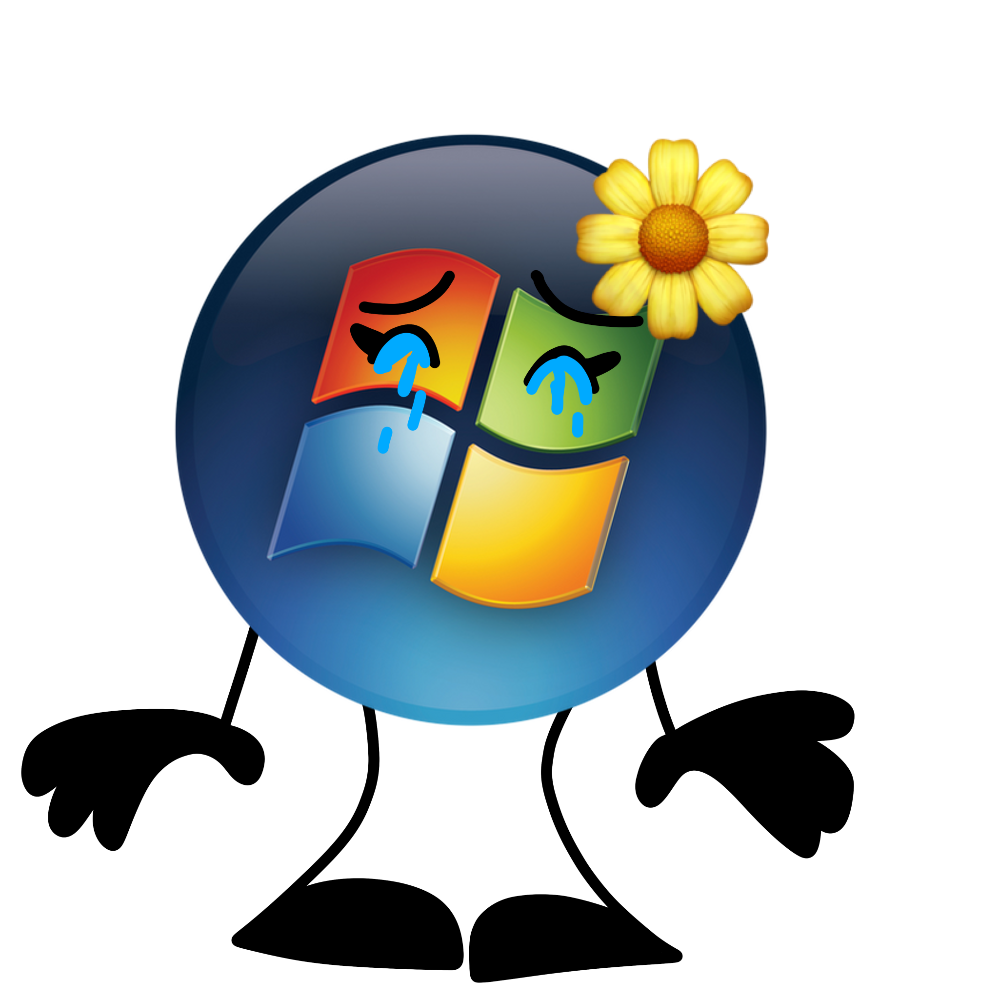 Vista Crying (PNG) by Mohamadou-WinXP on DeviantArt