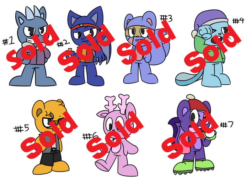 HTF OCS Adopt 2 (CLOSE) by Spotracoonplz on DeviantArt