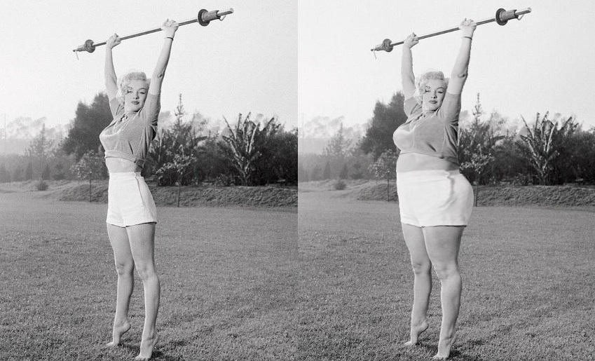 Marilyn Monroe Weight Gain Myth