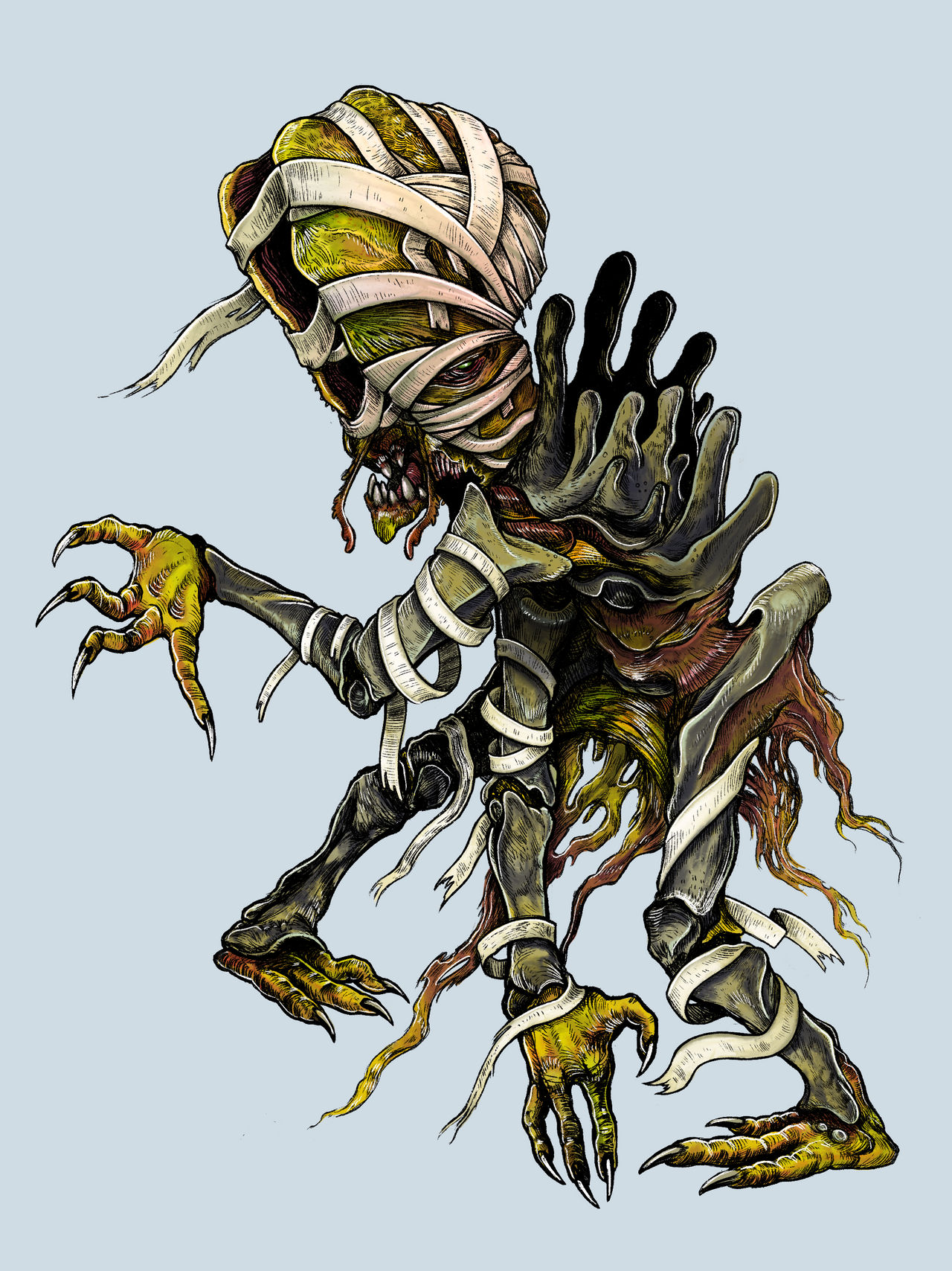Quachil Uttaus, The Treader of the Dust by hubertspala on DeviantArt