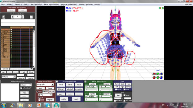 Model's bones - Help T^T --- Problem solved----