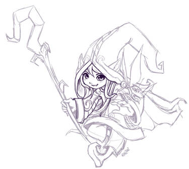 WIP - Lulu the Fae Sorceress