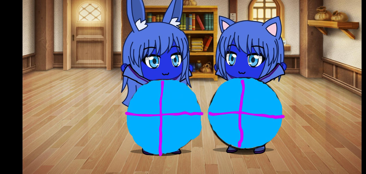 Creme Inflation Amy Rose and Cream Blueberry inflation by halfhjd on DeviantArt