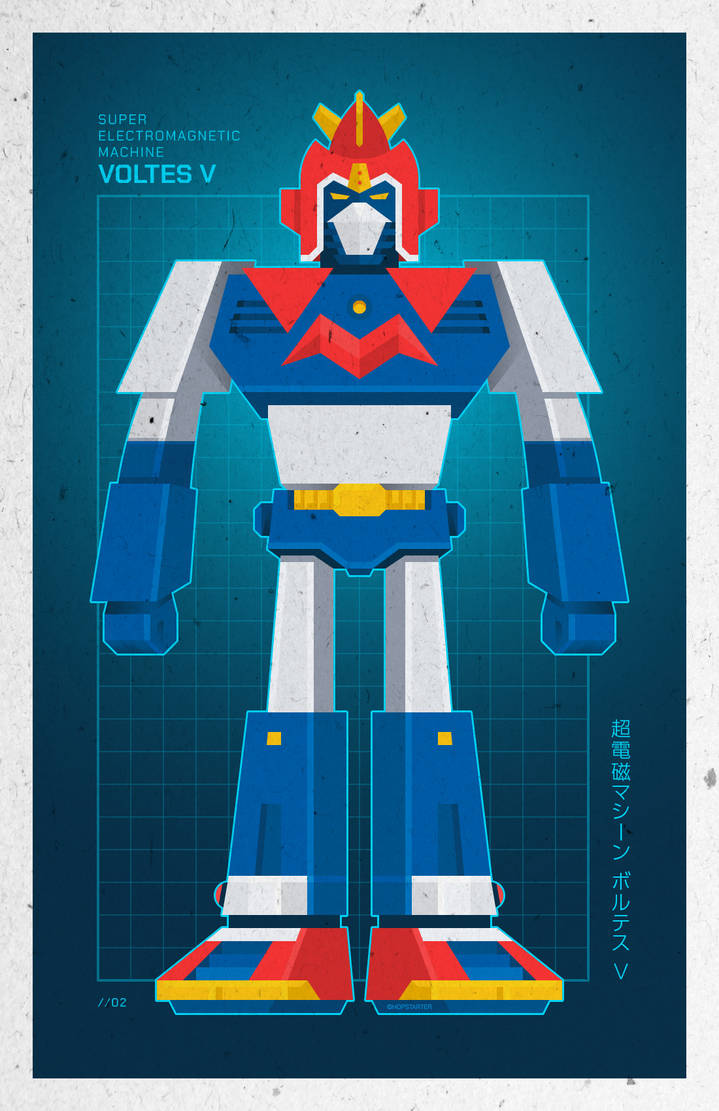 Voltes V by hopstarter on DeviantArt