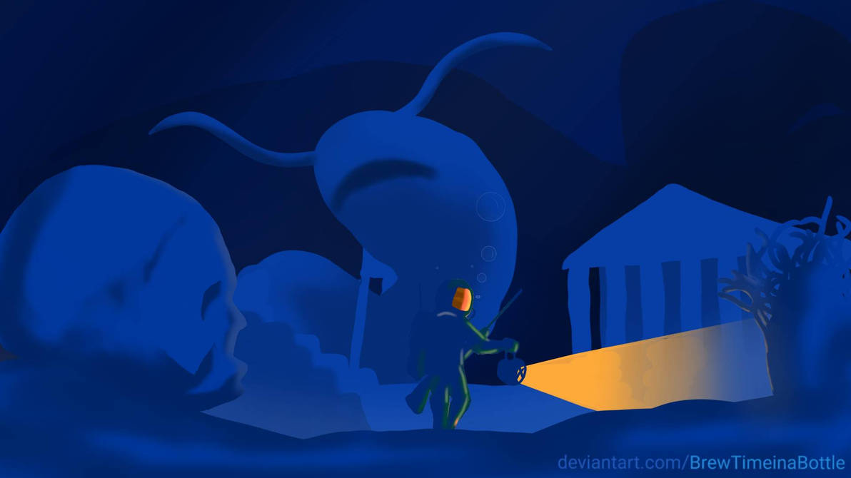 Into the Deep by BrewTimeinaBottle on DeviantArt