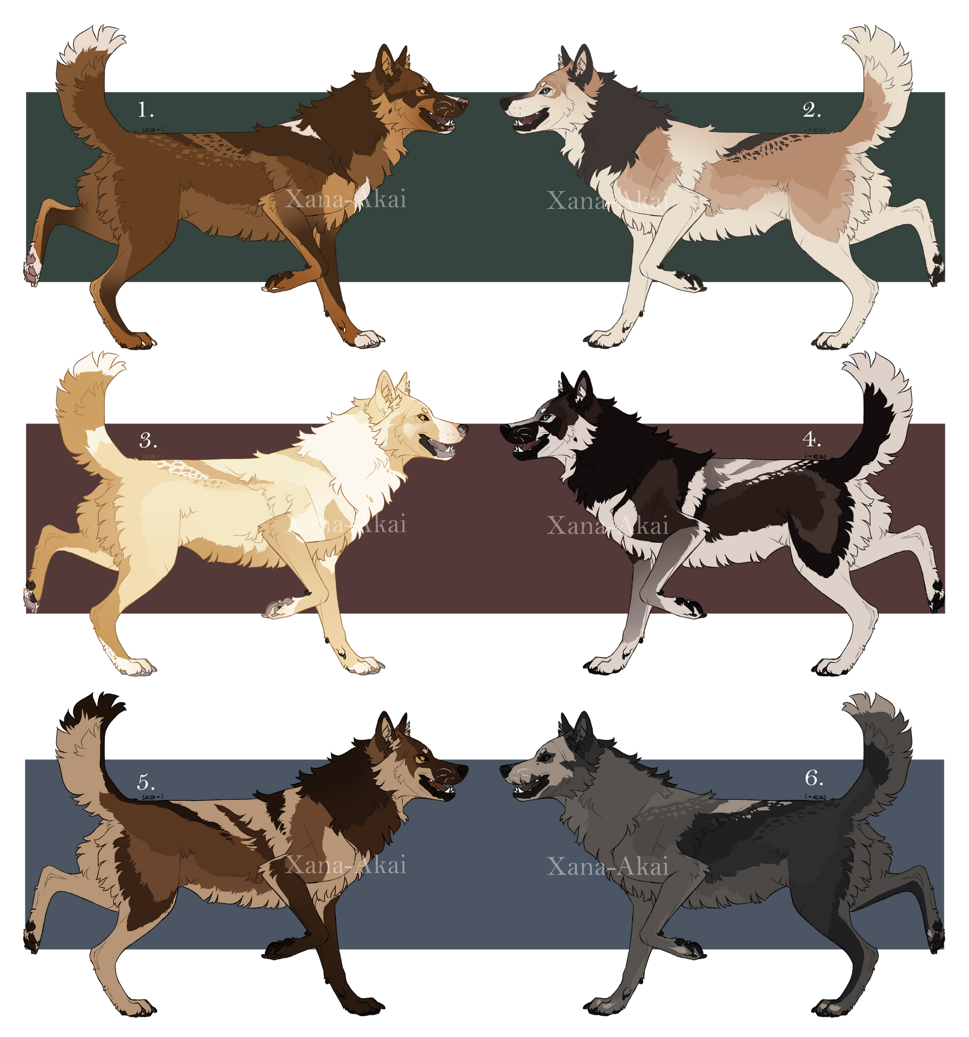 Adopts | Wolf Adopts 5/6 OPEN by Xana-Akai on DeviantArt