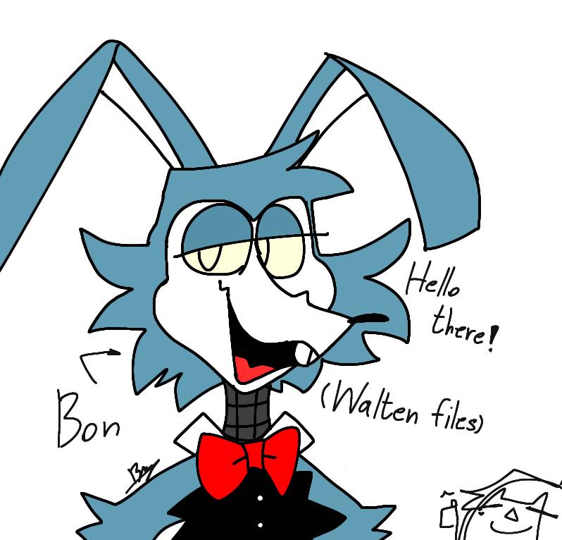 Bon from walten files by BlackTales021 on DeviantArt