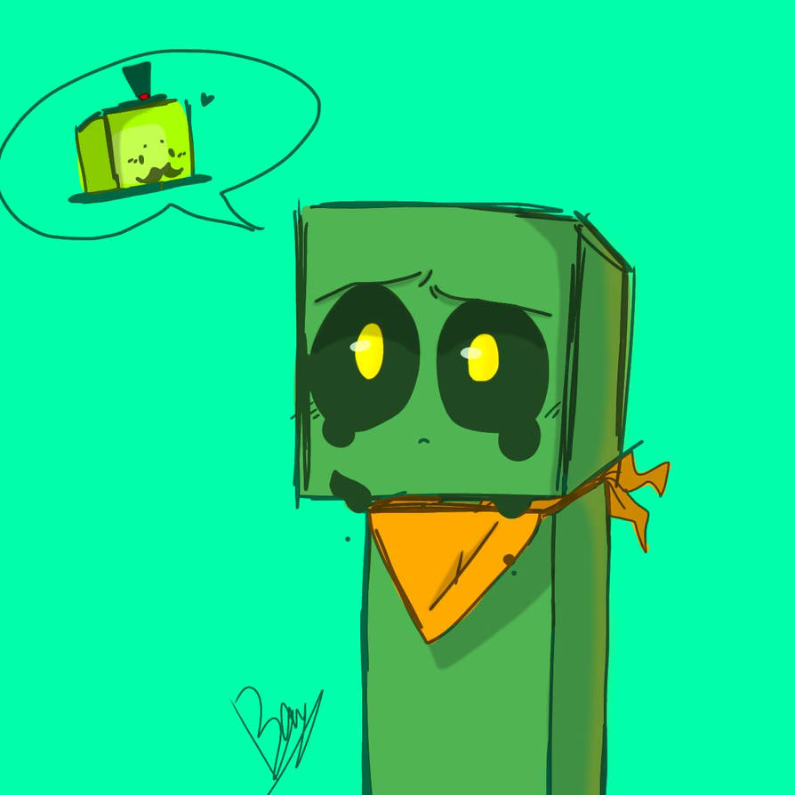 Sad creeper by BlackTales021 on DeviantArt
