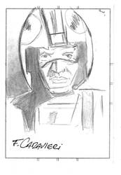 Luke Skywalker Sketch Card 01