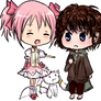 Chibi Madoka and Frodo