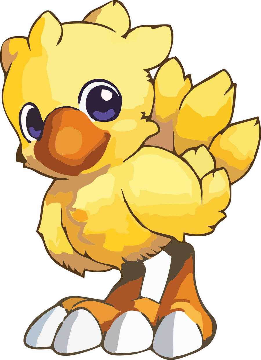 Chocobo From Final Fantasy by ElectricGraffiti on DeviantArt