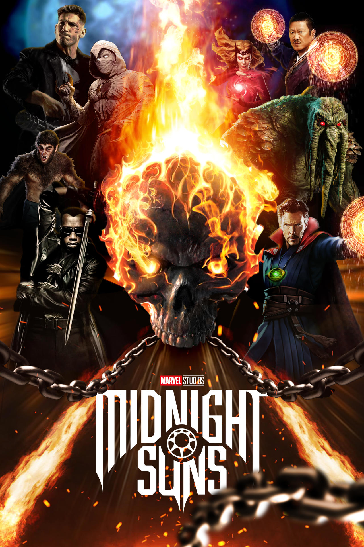 Midnight Suns MCU Poster (Fanart) by shathit on DeviantArt