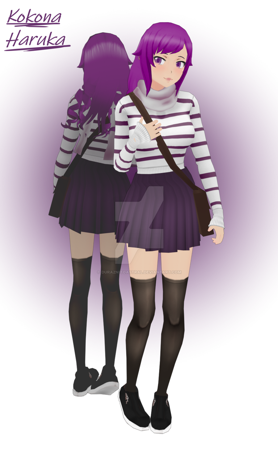 Kokona Casual By Duraznitoastral On Deviantart Kokona Casual By Duraznitoastral On Deviantart