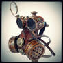 Steampunk goggles and mask