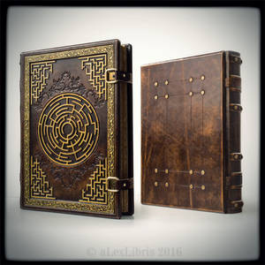 Labyrinth journal, 11 x 14 inches...