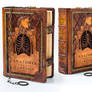 Leather journal in Anatomical thematic