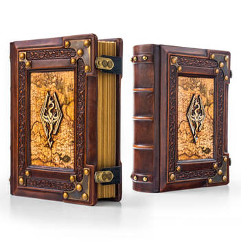 Skyrim leather journal...