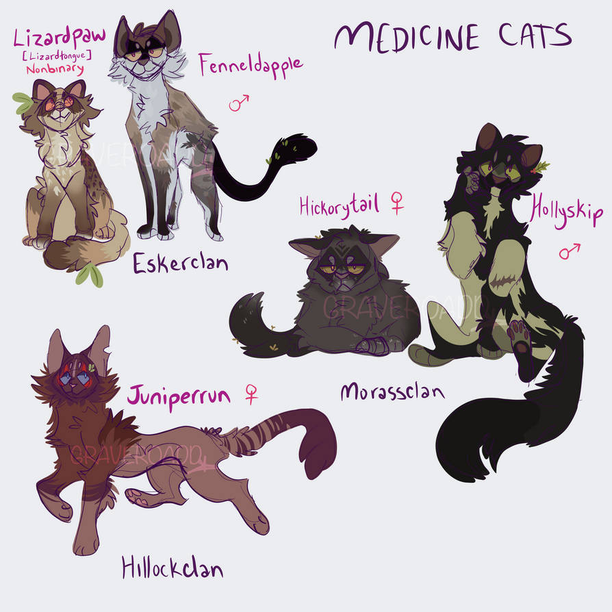 Medicine Cat Icons (Warrior Cats) by WarriorCat3042 on DeviantArt