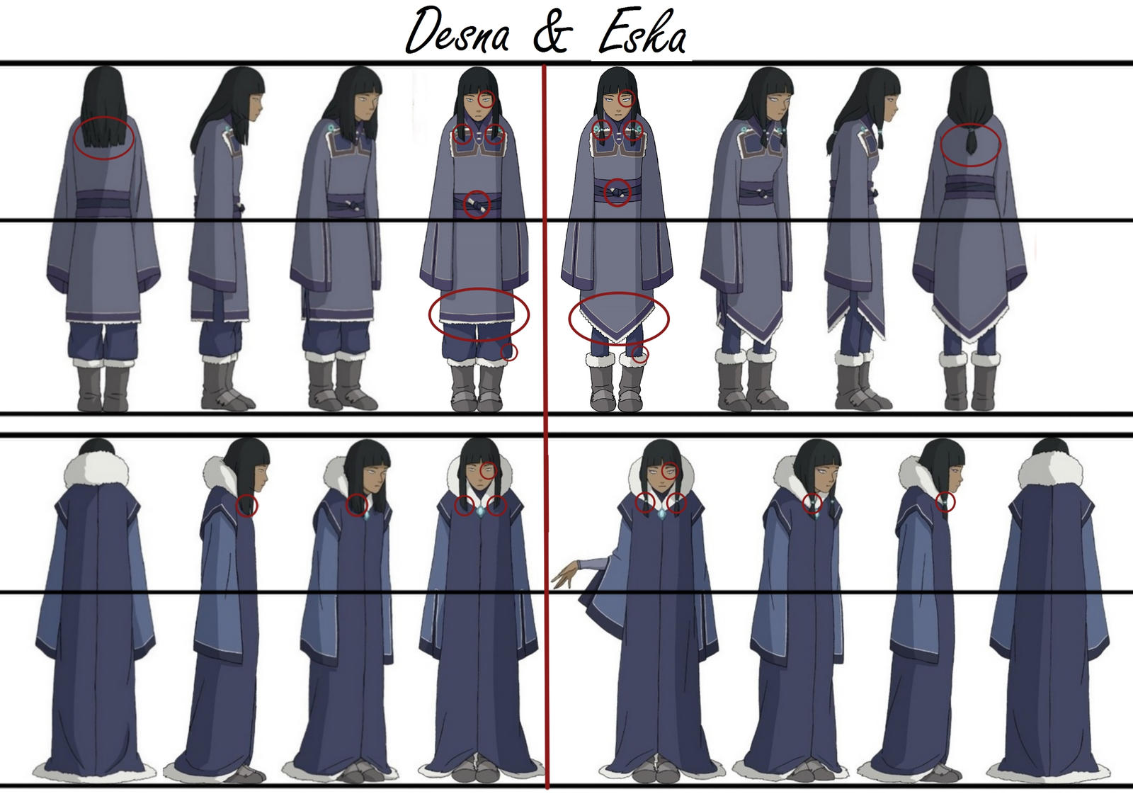 Desna Deviantart Desna and Eska differences by pistol-paintbrush493 on DeviantArt