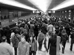 Busy Subway Station at Night by da-phil