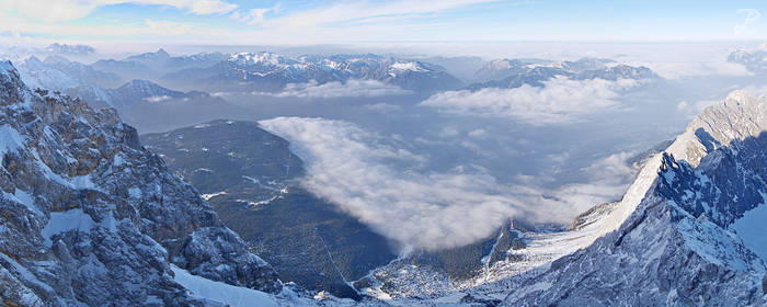 View from Zugspitze II