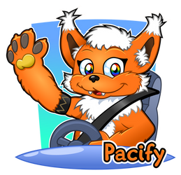 Sticker for Pacify