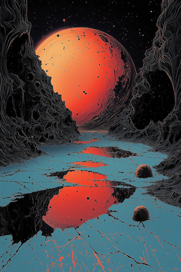 Cosmic Rift by FlashFictionAI on DeviantArt