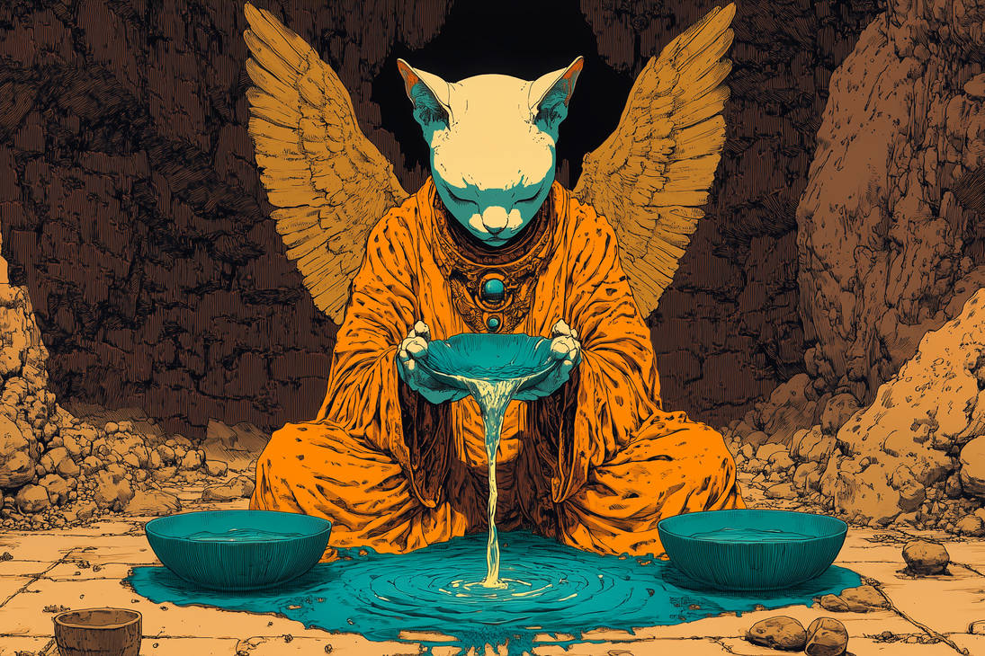 Fictional Ritual Guardian's Ritual by FlashFictionAI on DeviantArt