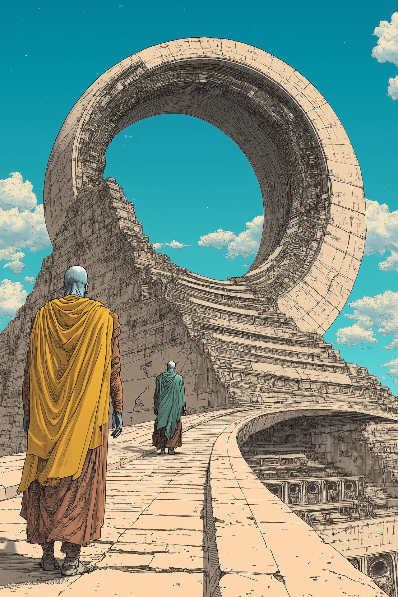 Infinite Path Path of the Infinite Loop by FlashFictionAI on DeviantArt