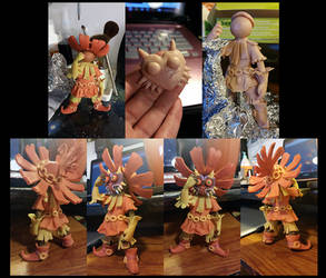 Majora's Mask Skullkid Sculpey