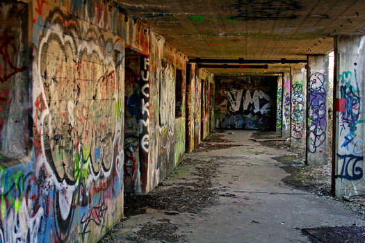 Fort Wetherill Graffiti Hall