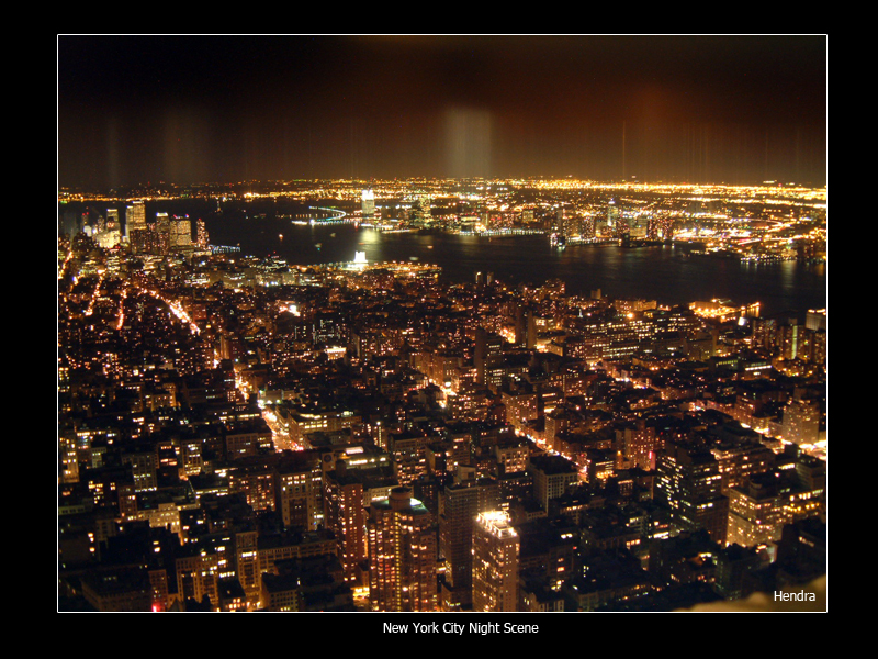 New York City Night Scene 1