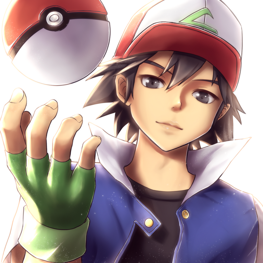 Ash Pokemon Deviantart Hananon Anime Cool Fanart Digital Manga Drawings 