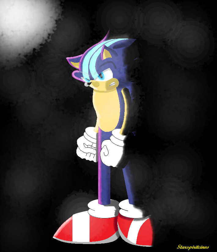 Darkspine Sonic Second try by kittyshootingstar - Fanart Central