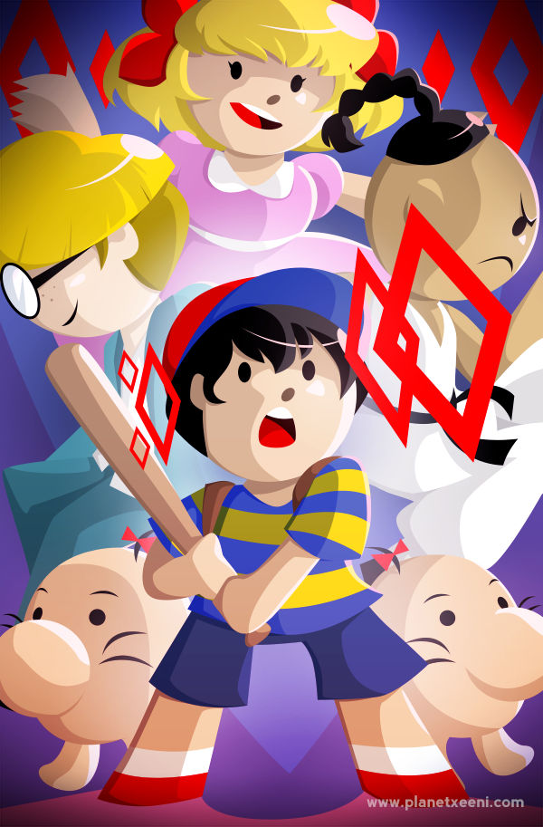 Earthbound poster by SelanPike on DeviantArt