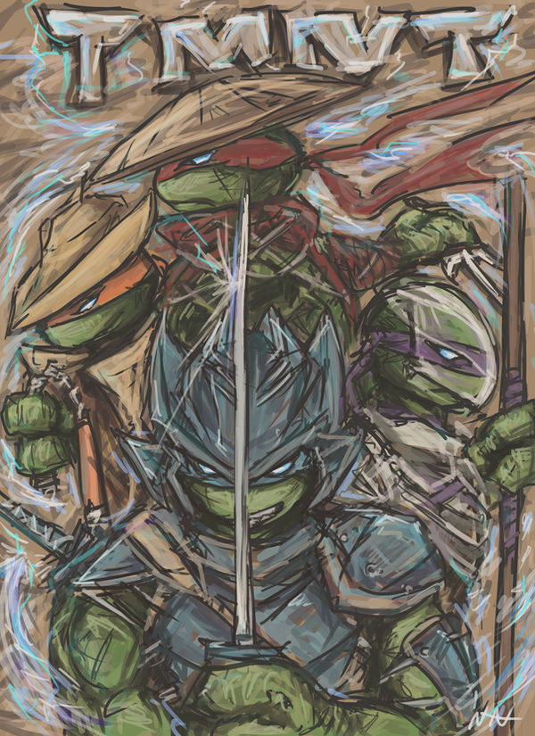 Tmnt Rage Art Battle Artist: TMNT by bulletproofturtleman on DeviantArt