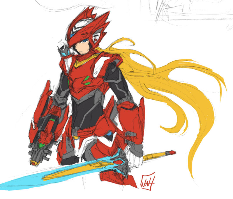 Zero Redesign SKetch by bulletproofturtleman on DeviantArt