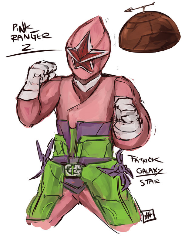 Patrick Star Ranger by bulletproofturtleman on DeviantArt