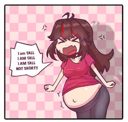 Hana is TALL!!!! (1)