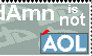 dAmn is not AOL - Stamp