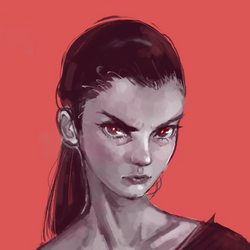 Angry Portrait