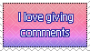 Comments stamp