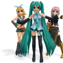 MMD Newcomers From Vocaloid DL