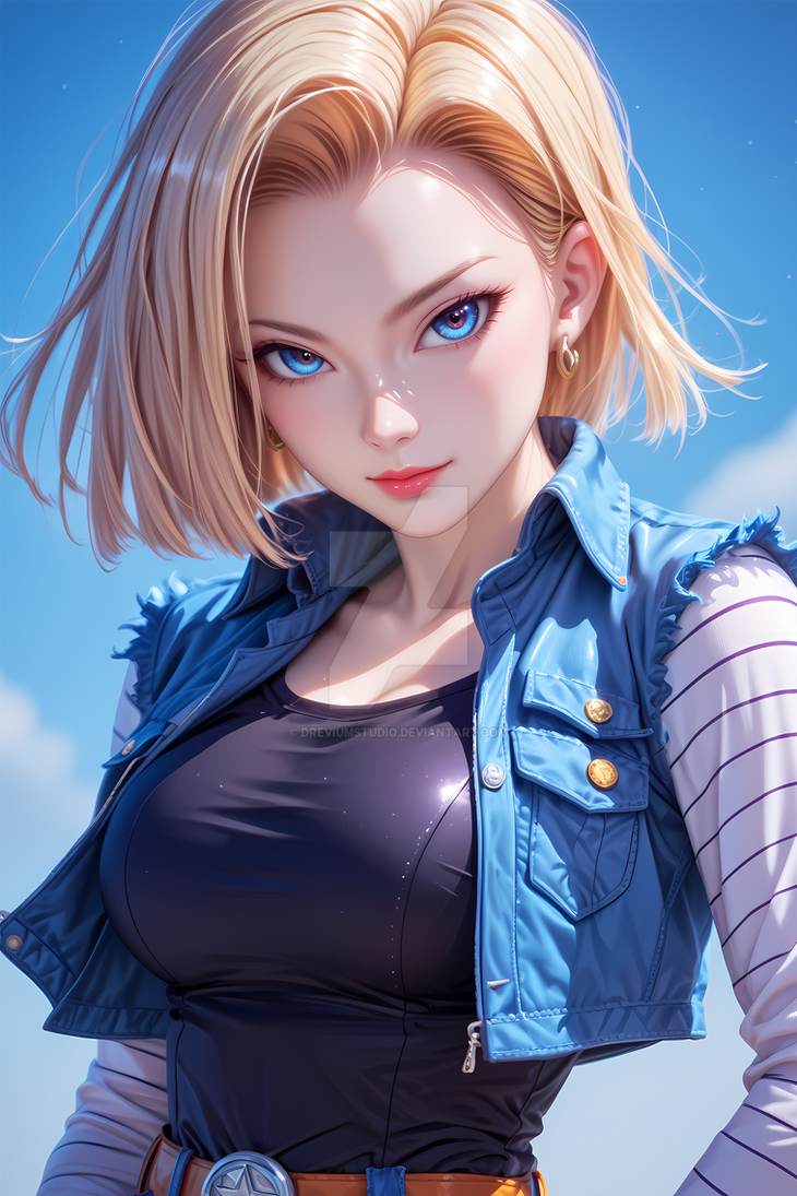 Heart Android 18 Android 18 by DreviumStudio on DeviantArt