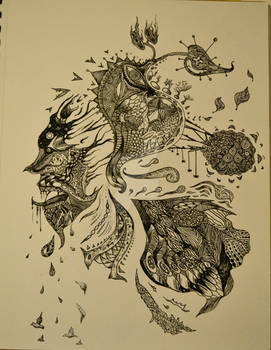 Abstract Pen and Ink 1