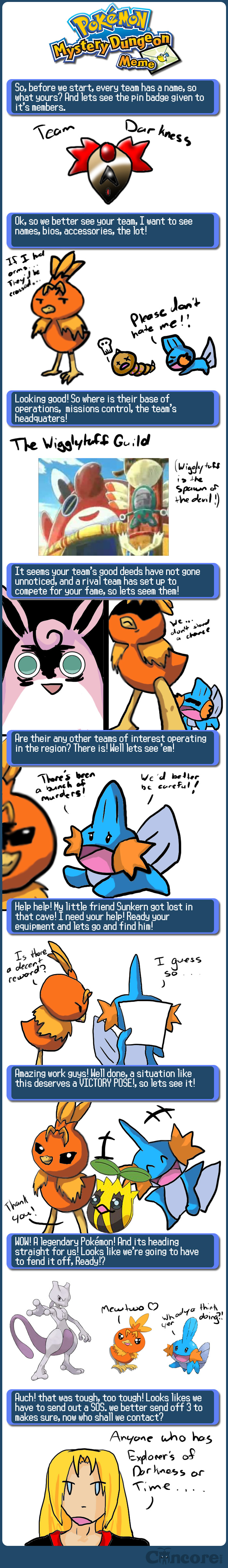 Mystery Dungeon Meme